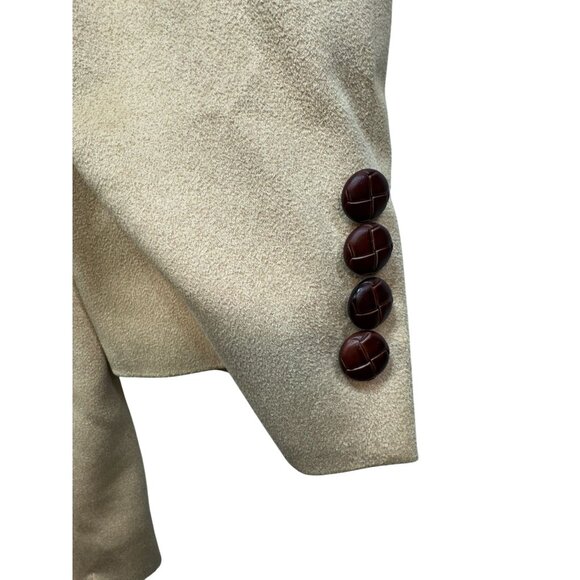 Ralph Lauren Mens Blazer Size 42T Beige Made In Canada - Picture 10 of 13